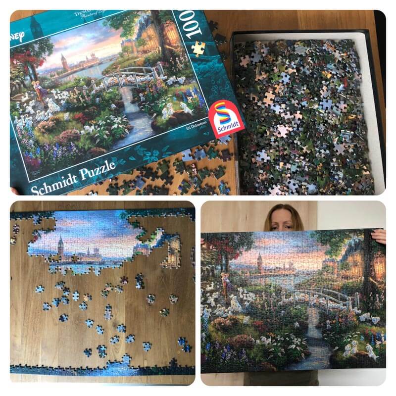 Disney motif jigsaw puzzle